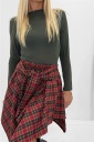 maglia in cashmere blend tinta unita